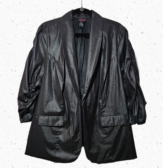 torrid Jackets & Blazers - Vintage Torrid Dark Gray Blazer